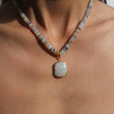 Cirrus Opal Necklace Pendant Necklace Elisabeth Bell Jewelry