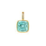 One of a Kind Seafoam Tourmaline Pendant Pendant Amy Gregg Jewelry