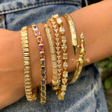 Diamond Baguette Tennis Bracelet Tennis Bracelet Roseark Deux