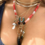 Thin Diamond Carabiner Lock Charms Roseark Deux