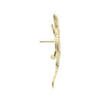 Baby Lizard Earring with Diamonds Earrings Roseark Deux