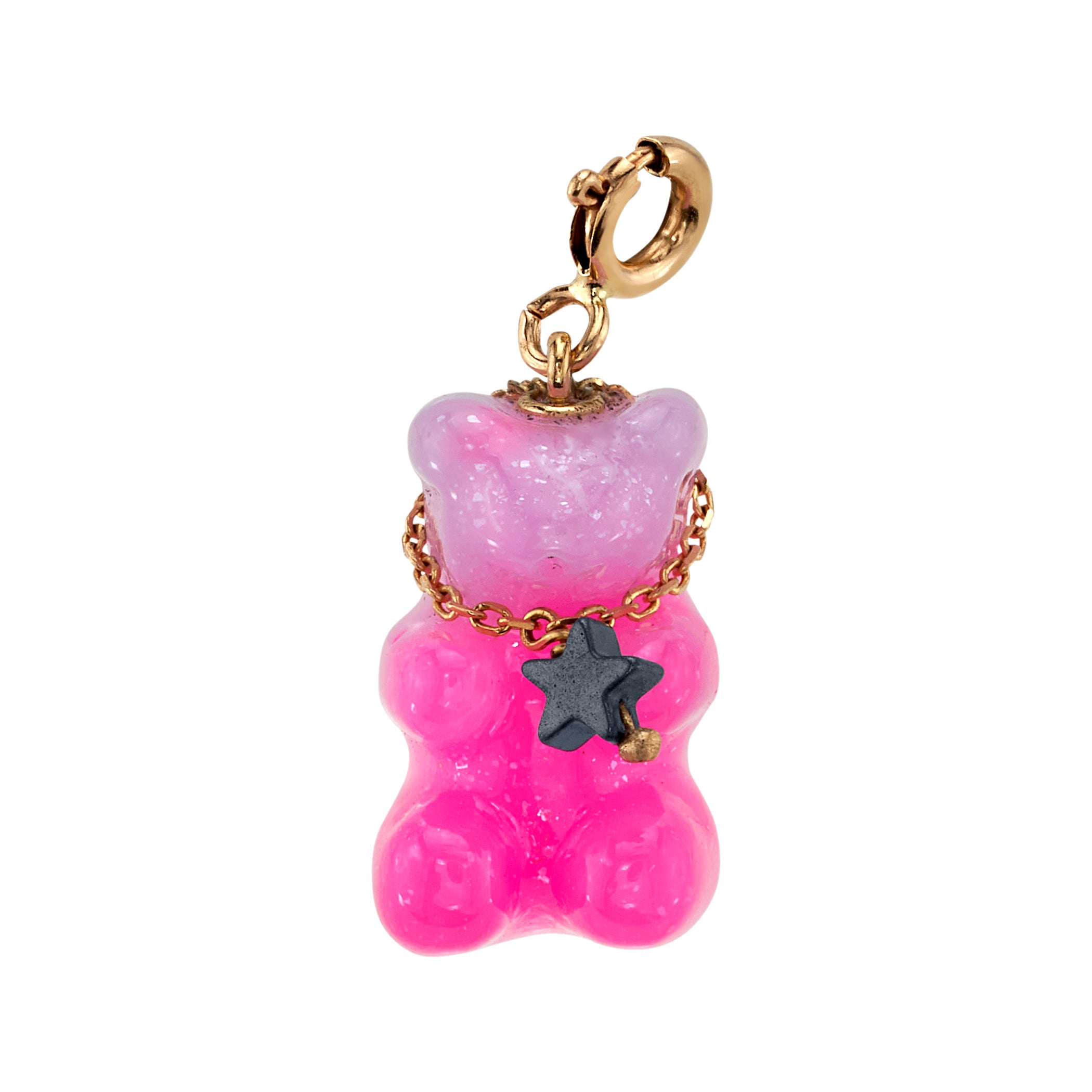 Gummy Bear Lucky Charm Charm Roseark Deux Pink Star