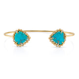 OOAK Turquoise Pear Cuff Cuff Bracelet Jill Hoffmeister