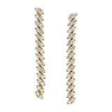 Marquise Diamond Drop Earrings Drop Earrings Roseark India