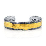 Sprinkled Diamond Bangle Cuff, No. 12 Bangle Stones of Character