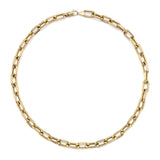 Chunky Paperclip Link Necklace Chain Necklace Roseark Deux