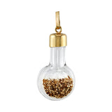 Time Capsule Beaker Pendant Charm Roseark Vintage