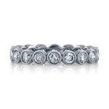 Diamond Dot Ring Stack Ring Jagga Jewelry White Gold