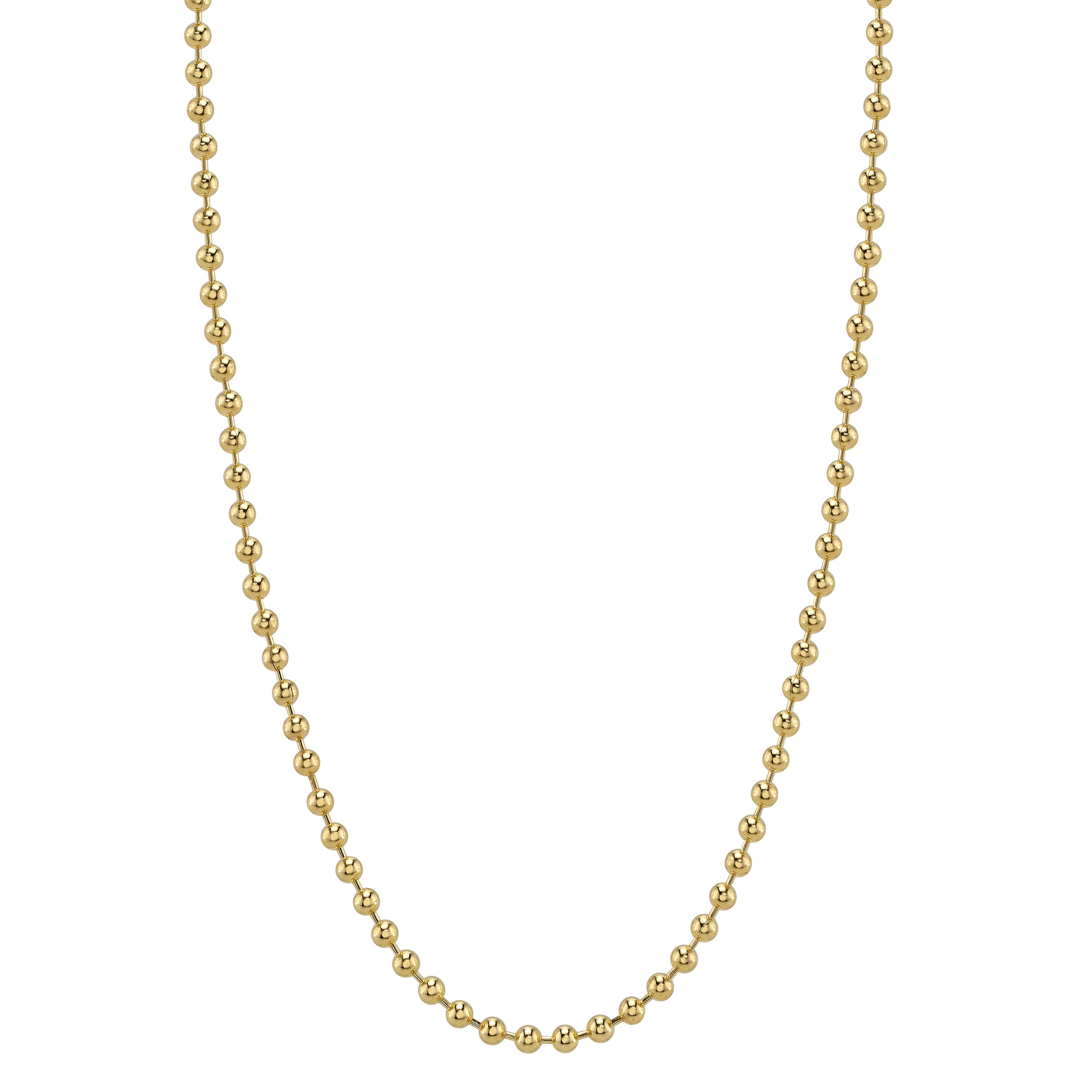 Deux Ball Chain Chain Necklace Roseark Deux