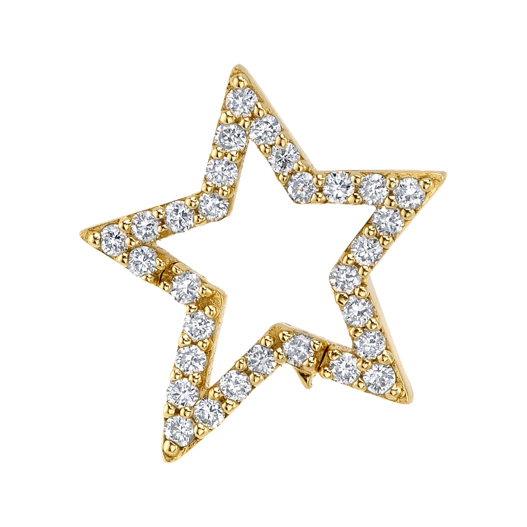 Diamond Star Clasp Charm Charm Roseark Deux