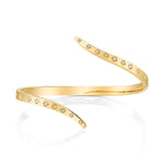 Apollo Twilight Bypass Bangle Statement Bracelet Roseark Jewelry