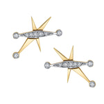 Mini Diamond Splash Earrings Stud Earrings Falamank