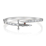 The Diamond Dagger Cuff Cuff Bracelet Roseark White Gold
