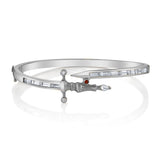 The Diamond Dagger Cuff Cuff Bracelet Roseark White Gold
