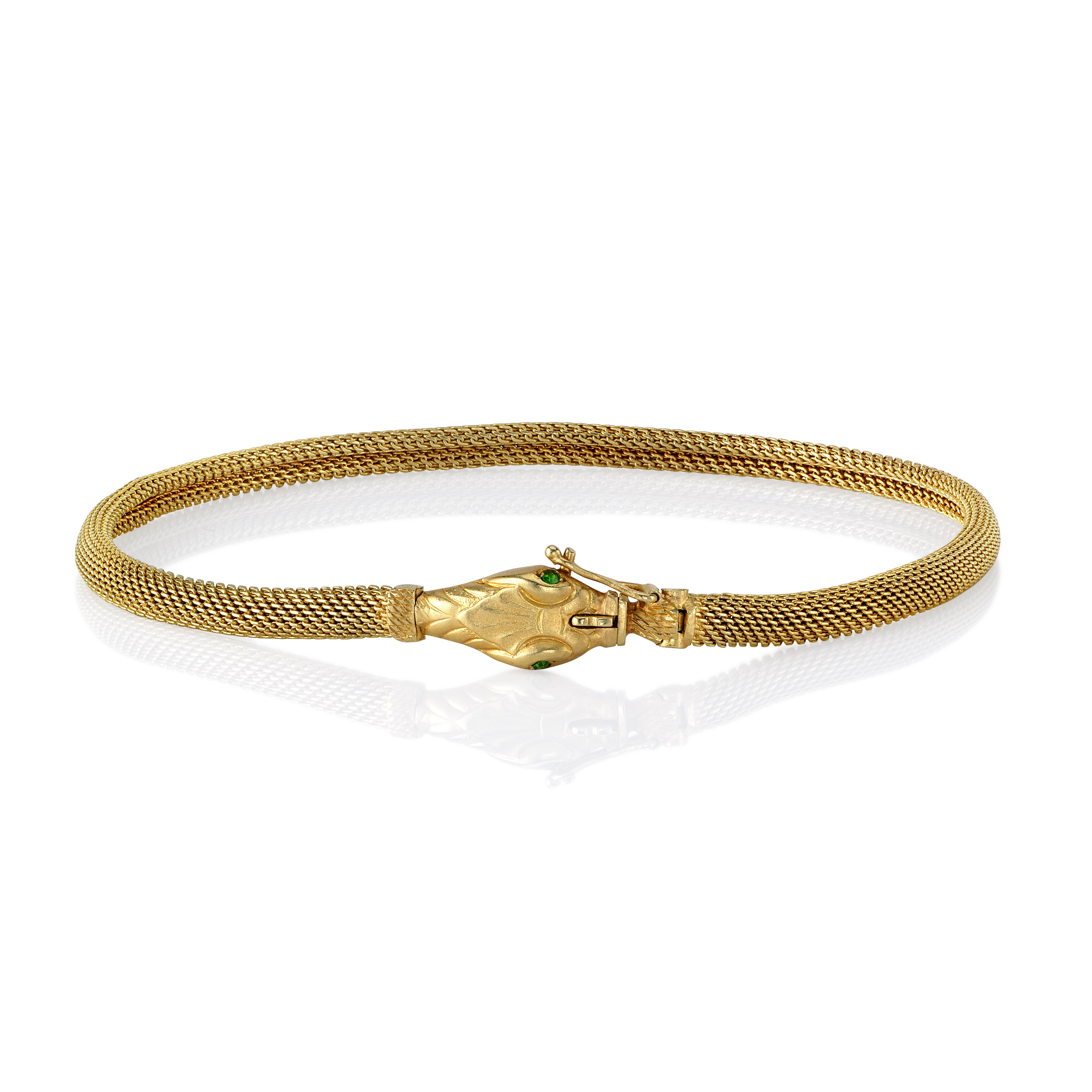 Art Deco Ouroboros Bracelet Bracelet Roseark Vintage