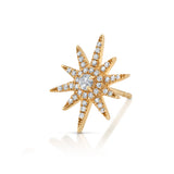 Shining Star Diamond Stud Stud Earrings Roseark Deux Single