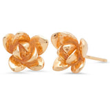 Blossom Earrings Stud Earrings Elisabeth Bell Jewelry Plain Rose Gold