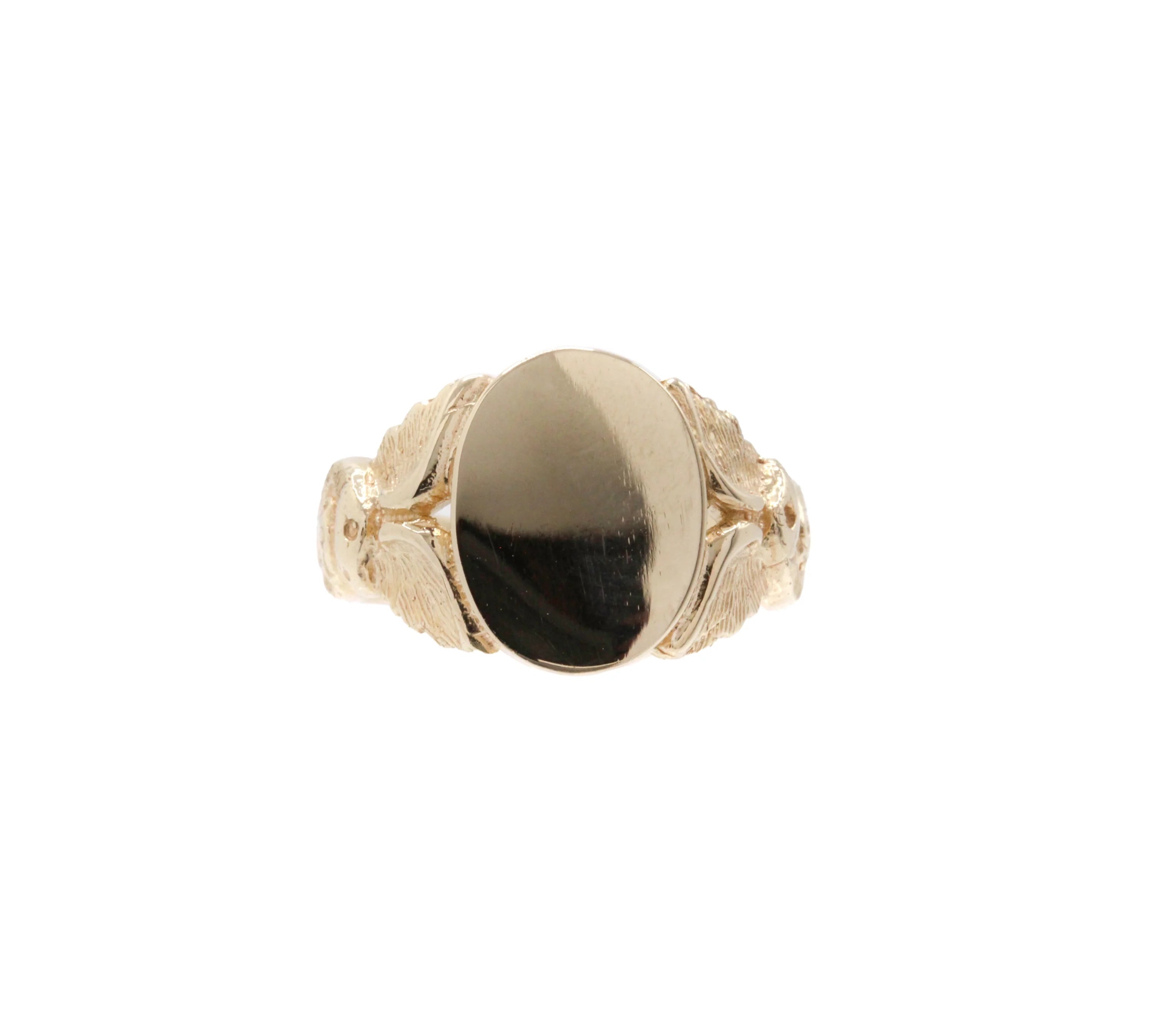Caduceus Ring Signet Ring Roseark Deux