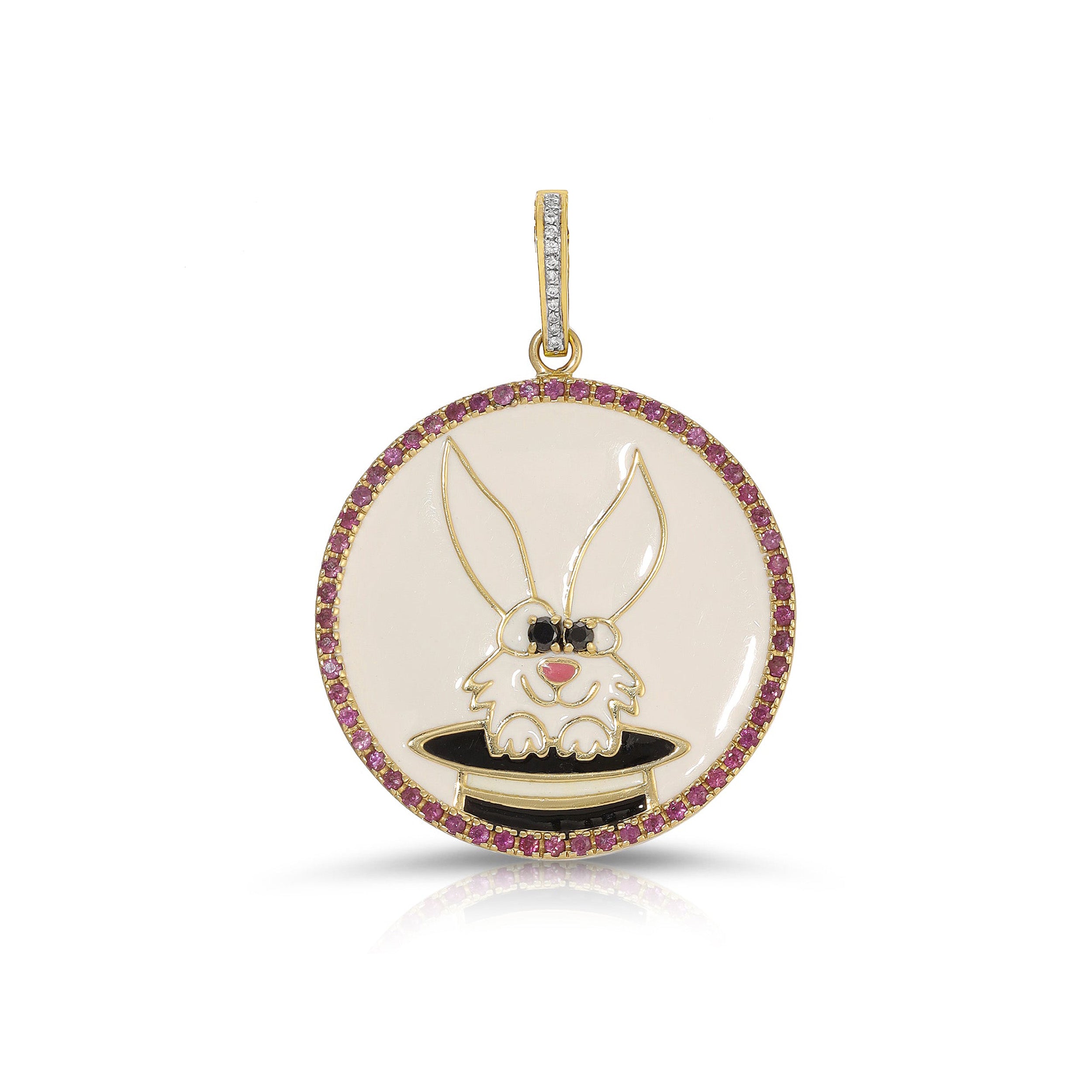Magic Reversible Charm with Diamond Bale Charm Carolyn Rodney