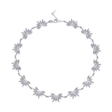 Starburst Necklace Collar Karma El-Khalil White Gold  