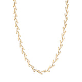 Long Fishbone Necklace Chain Necklace Karma El-Khalil