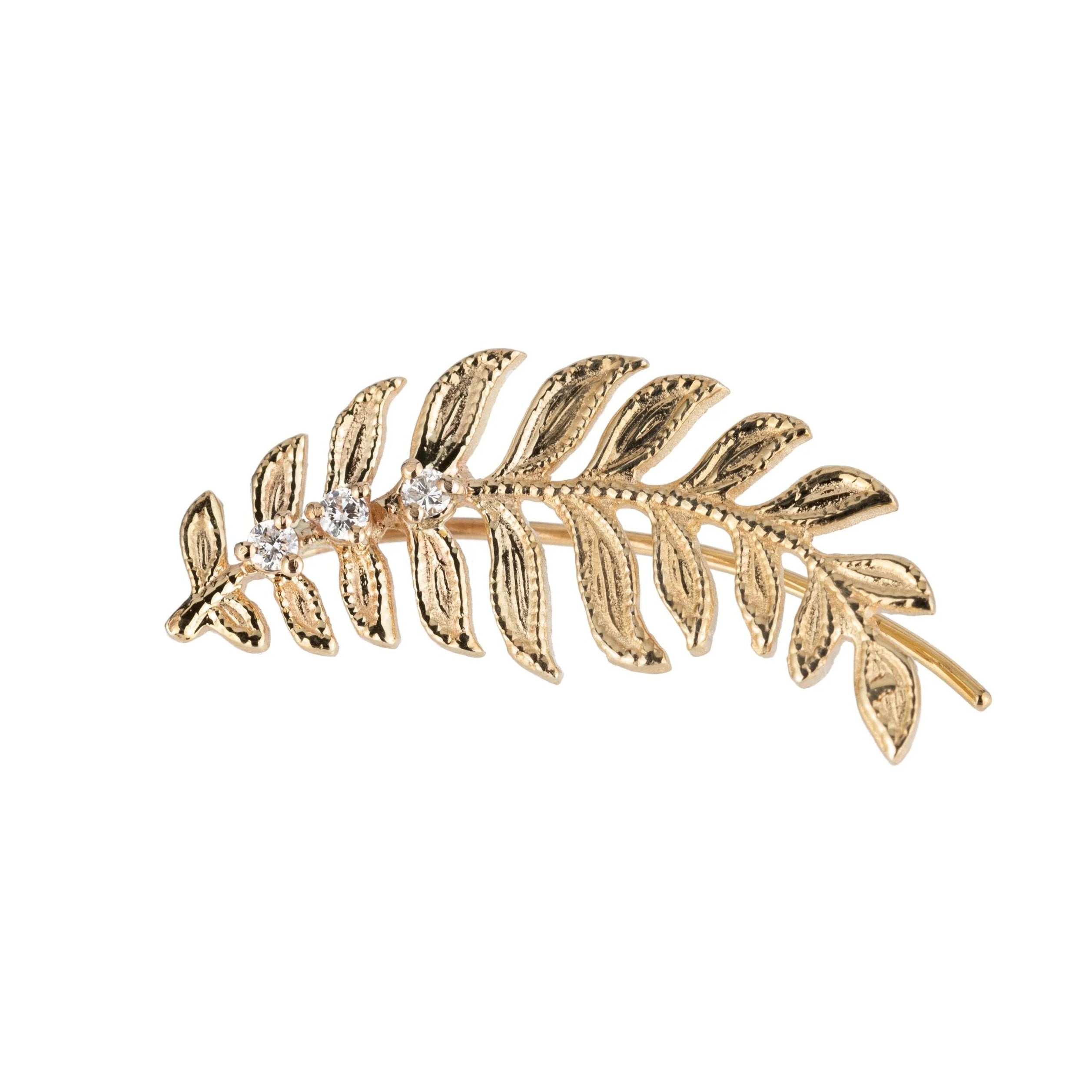 Dream on Dreamer Earring Statement Earrings Roseark Deux Single Left