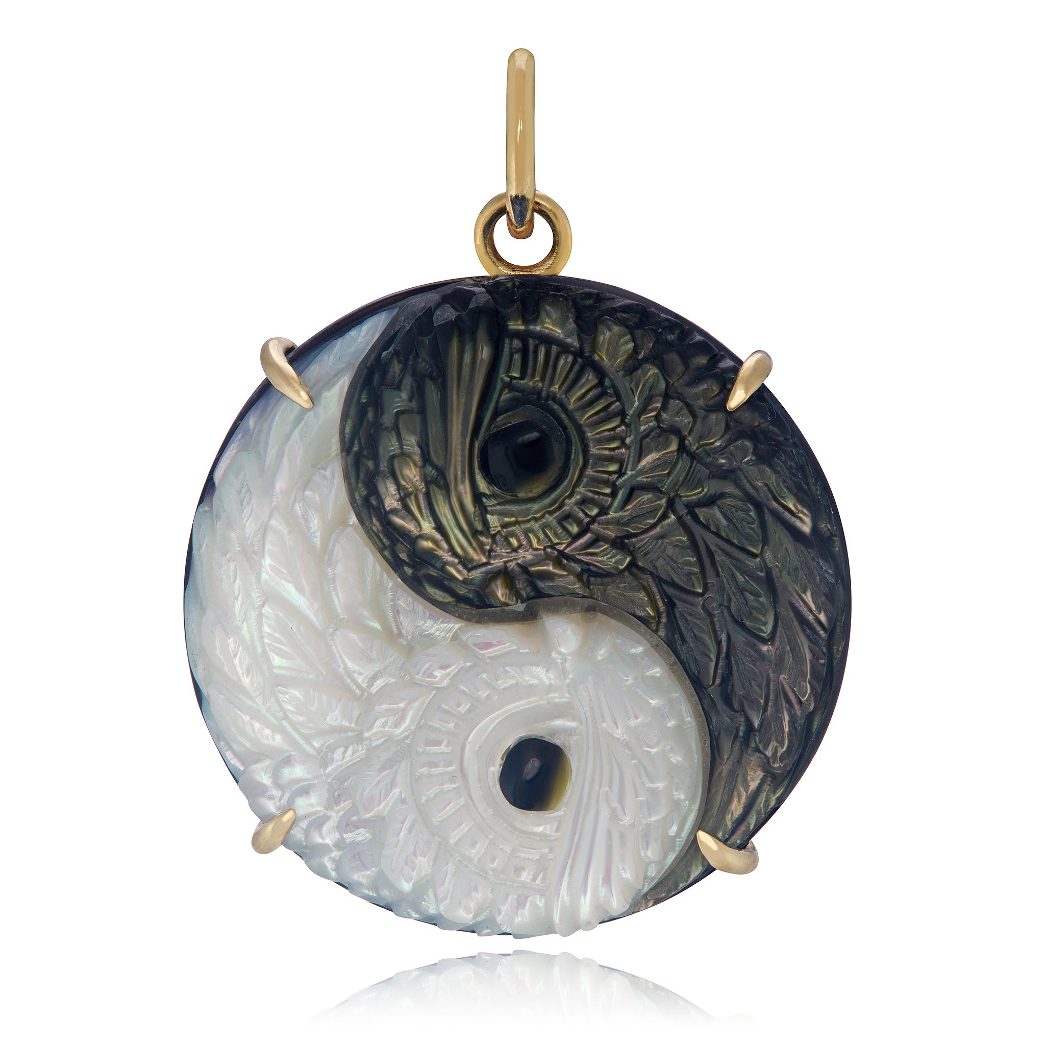 Owl Yin Yang Pendant Pendant Maura Green