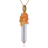 Serpentine Crystal Charm Charm Maura Green