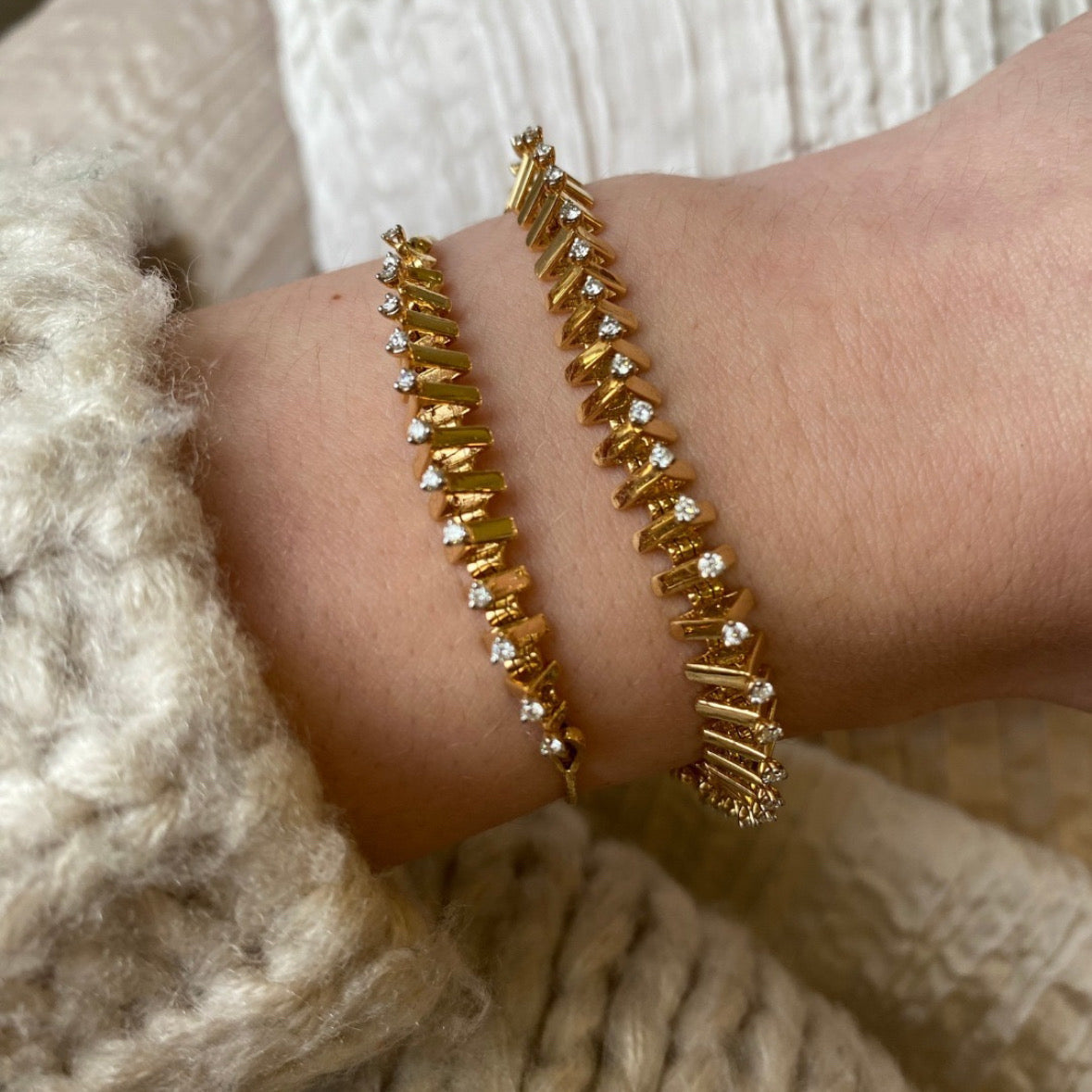 Tricone Tennis Bracelet Tennis Bracelet Ritique