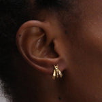 Moth Stud Stud Earrings Roseark Deux
