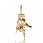 I Love You Ladyfinger Charm Charm Maura Green