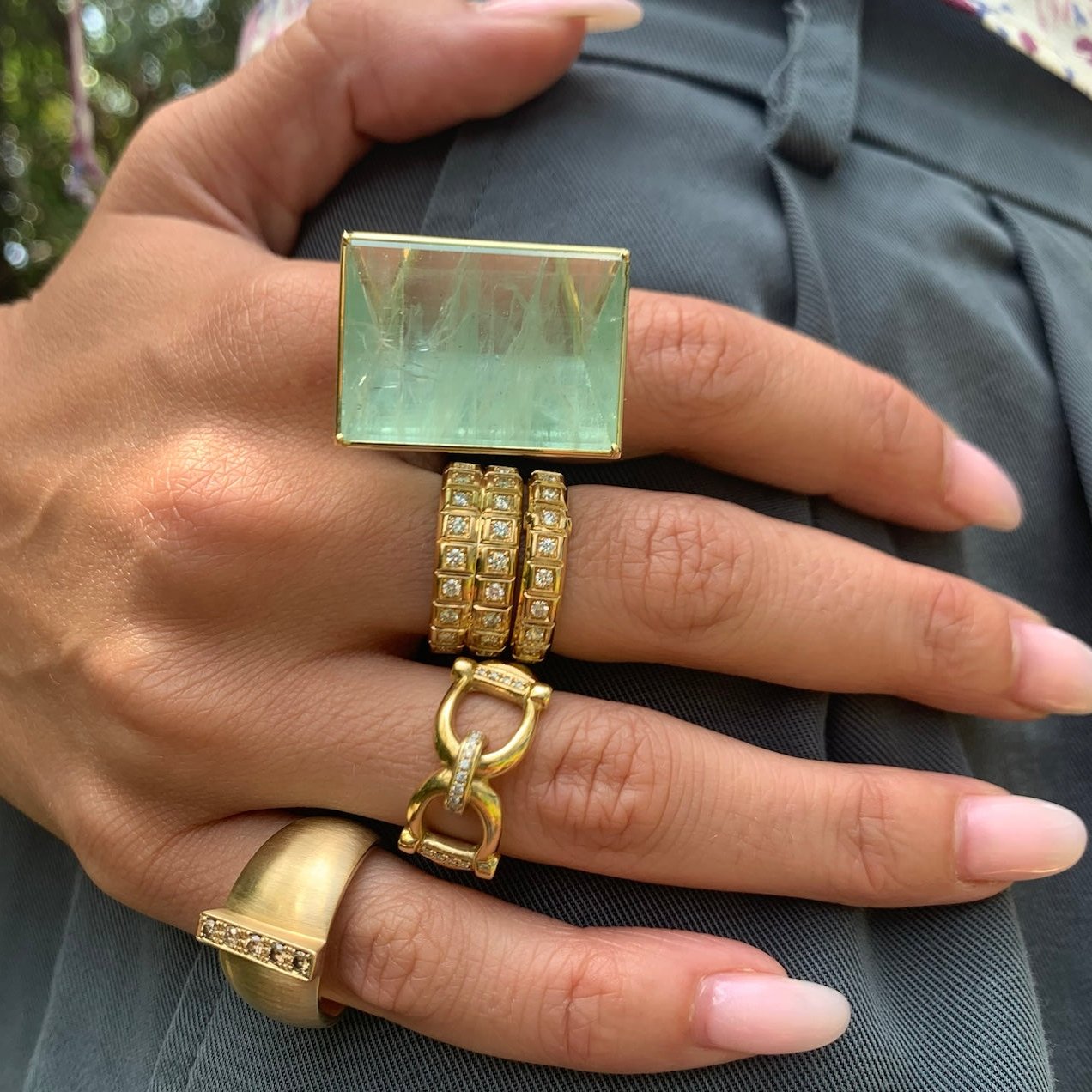 Lea Ring Cocktail Ring Amy Gregg Jewelry