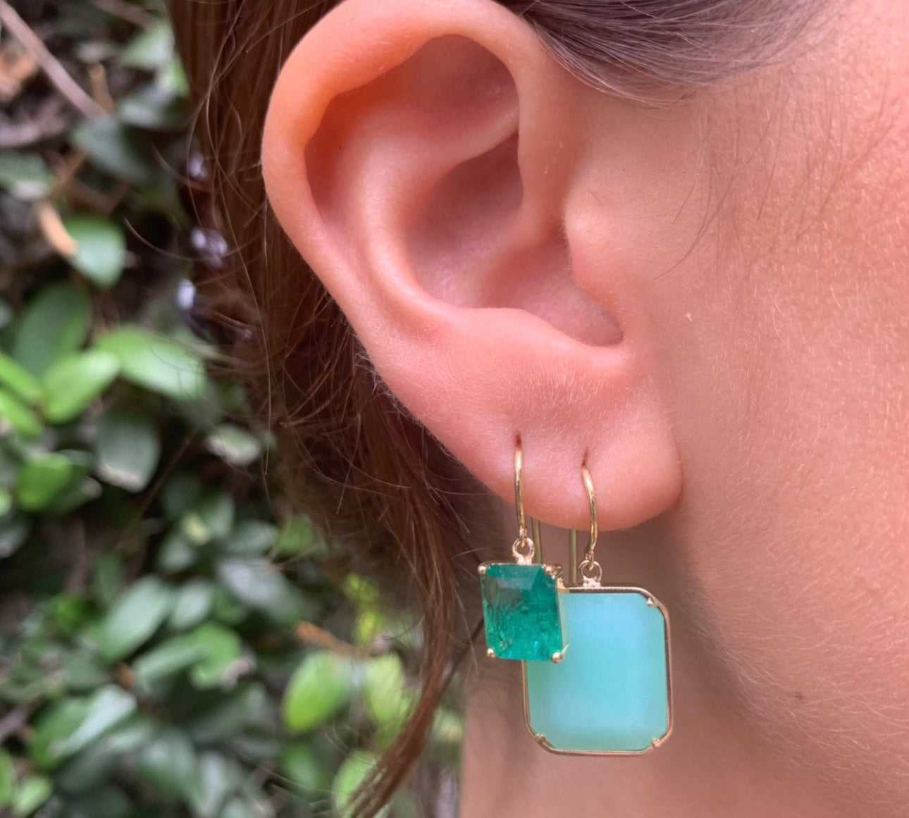 Chrysoprase Drop Earrings Drop Earrings Amy Gregg Jewelry