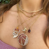 Ruby Rays Necklace