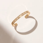 Geometrica Diamond Cuff Cuff Bracelet Elisabeth Bell Jewelry