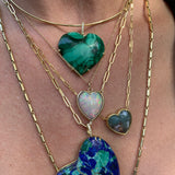 Heart of Malachite Pendant Pendant Roseark Deux