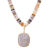 Cirrus Opal Necklace Pendant Necklace Elisabeth Bell Jewelry