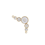 Deep Space Duo Ear Climber Ear Crawler Earring RITA Fine Jewelry