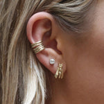 Moth Stud Stud Earrings Roseark Deux