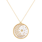 Moonlight Pendant Necklace, Large Statement Necklace Latelier Nawbar