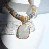 Cirrus Opal Necklace Pendant Necklace Elisabeth Bell Jewelry