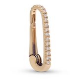 Diamond Rectangle Charm Clasp Charm Maura Green