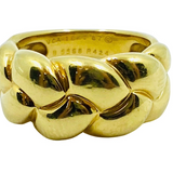 Vintage Van Cleef Braided Ring Band Ring Roseark Vintage   
