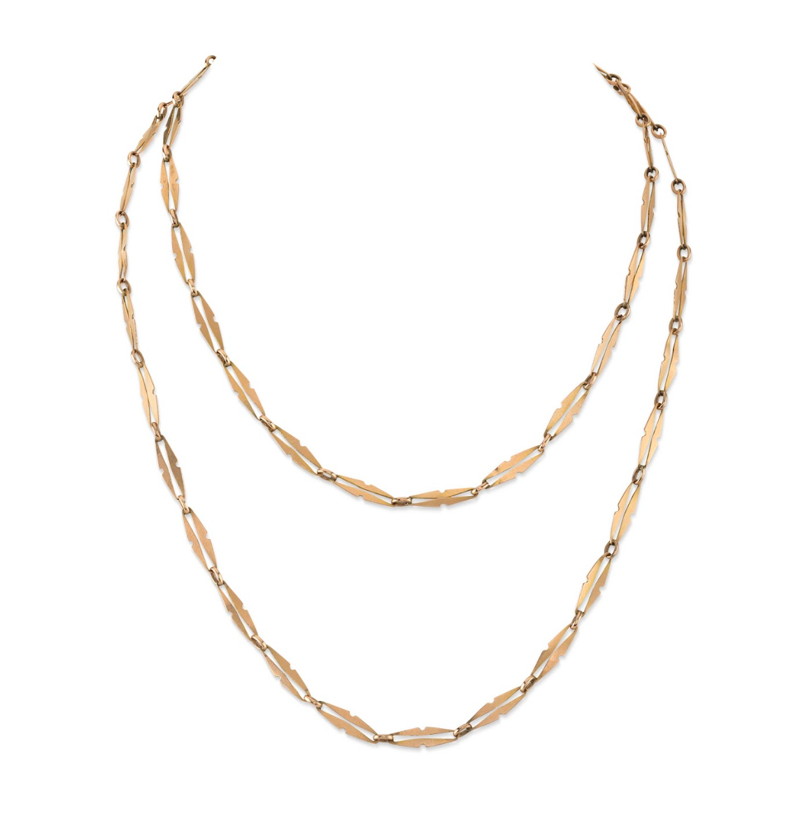 Rose Gold Estate Chain Chain Roseark Vintage   