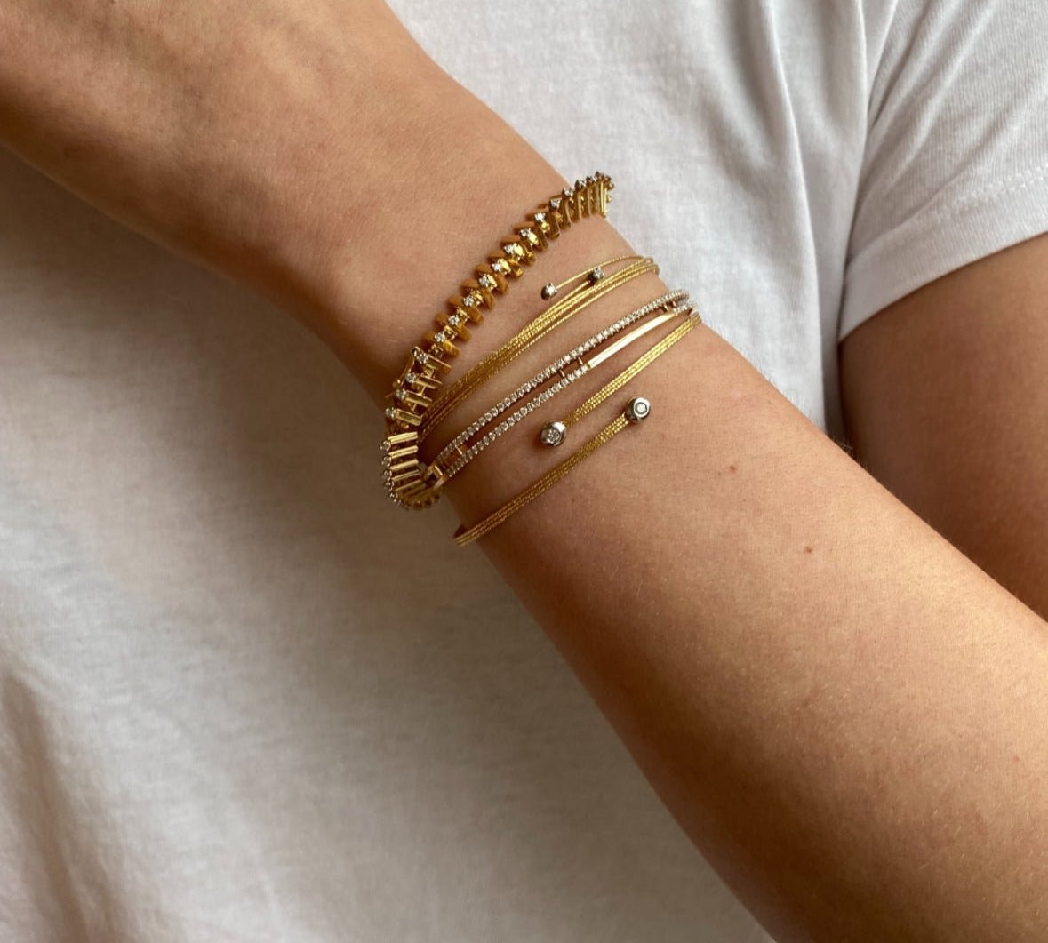Tricone Tennis Bracelet Tennis Bracelet Ritique