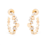 Diamond Bubbles Hoop Earrings Hoop Earrings Falamank Diamond