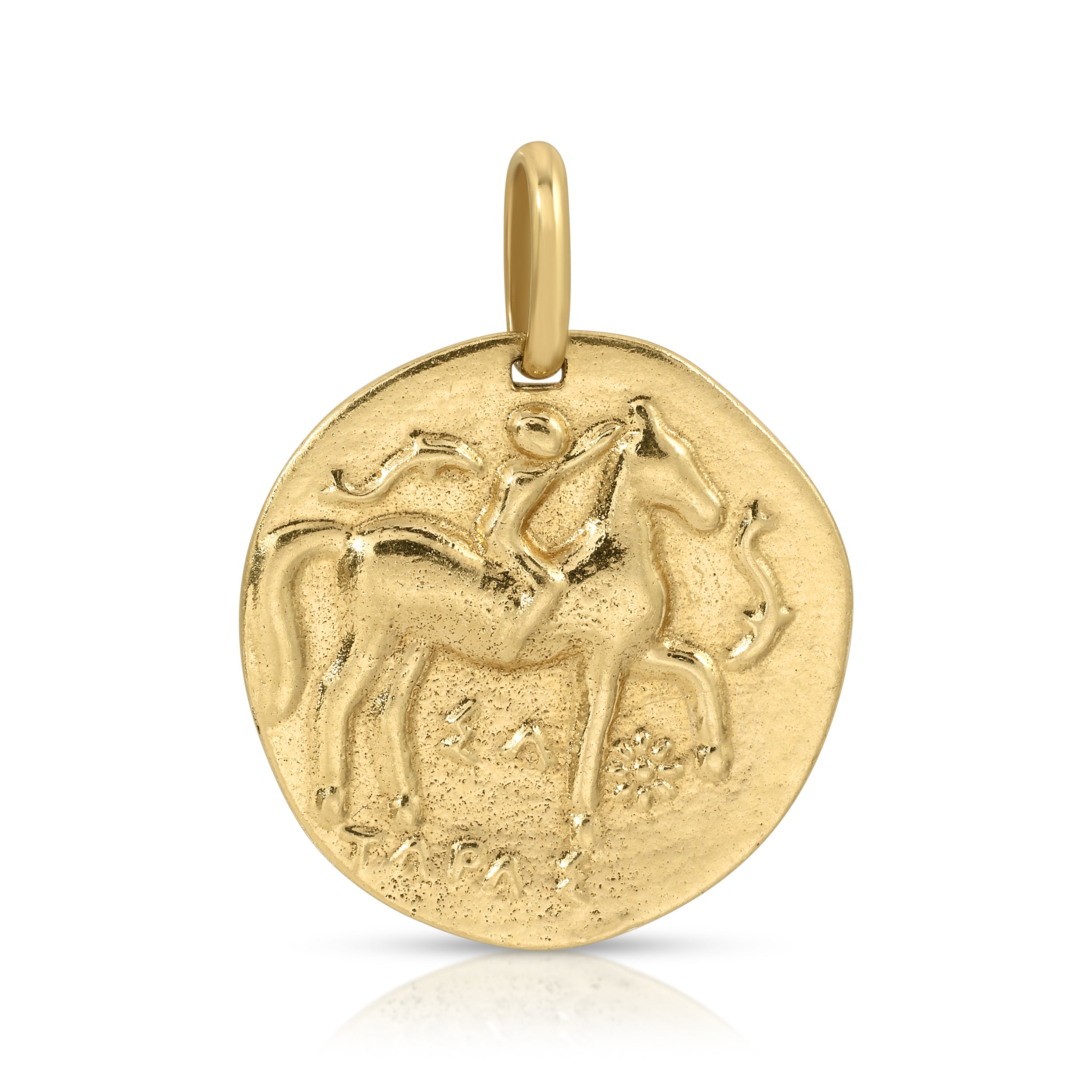 Roman Republic Mini Coin Pendant Roseark Vintage