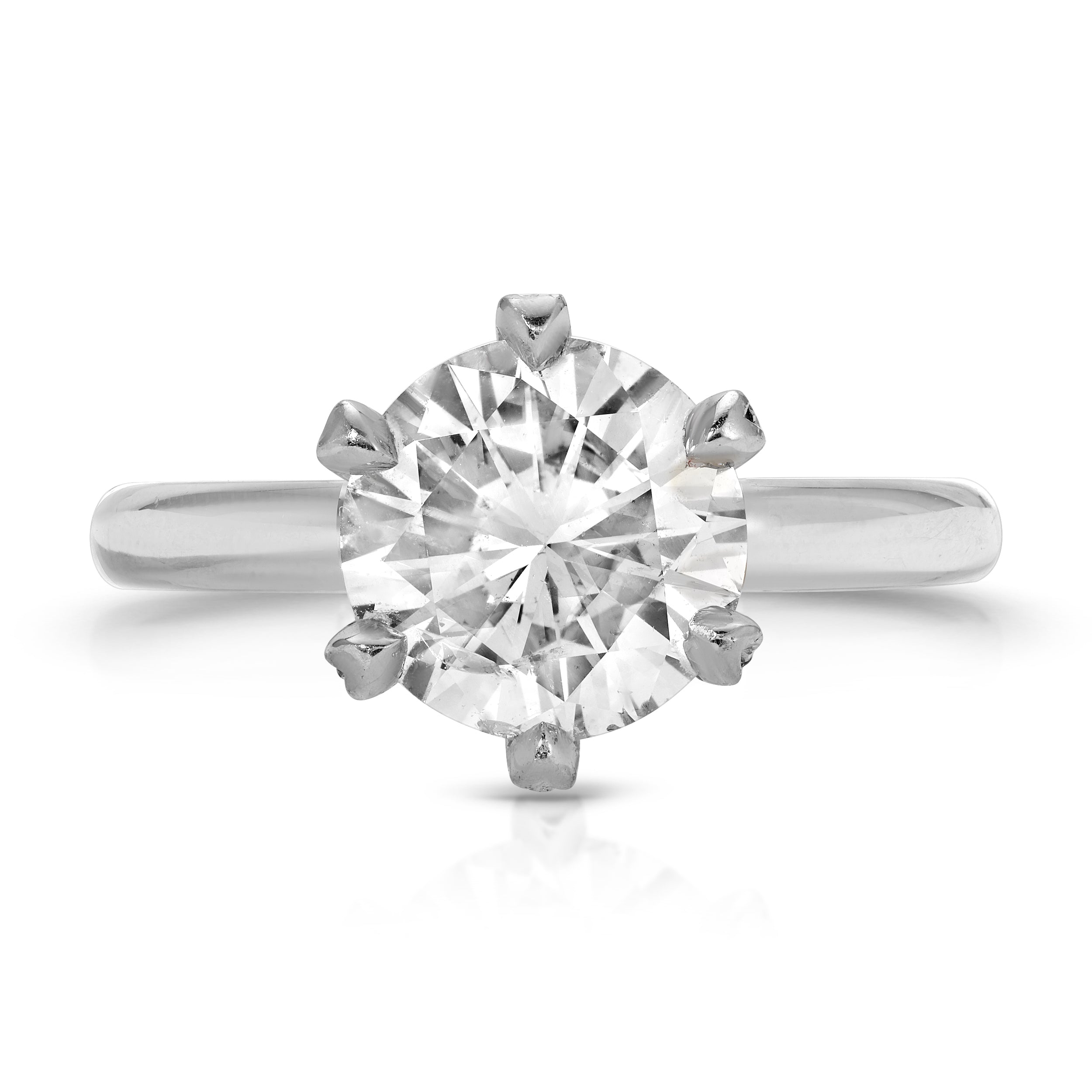 Solitaire Brilliant Diamond Ring Ring Roseark Vintage