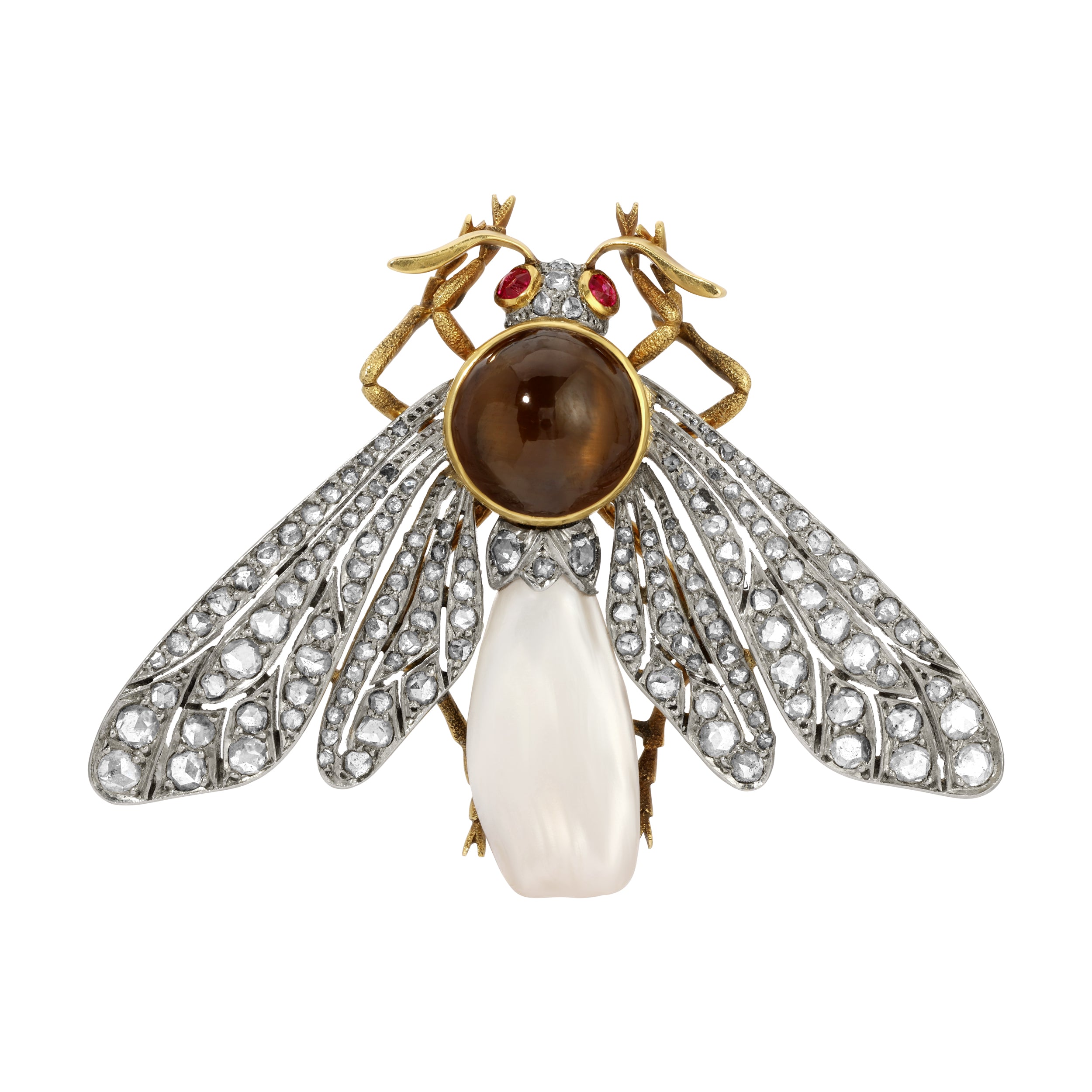 1900s Edwardian Insect Pendant Pendant Roseark Vintage