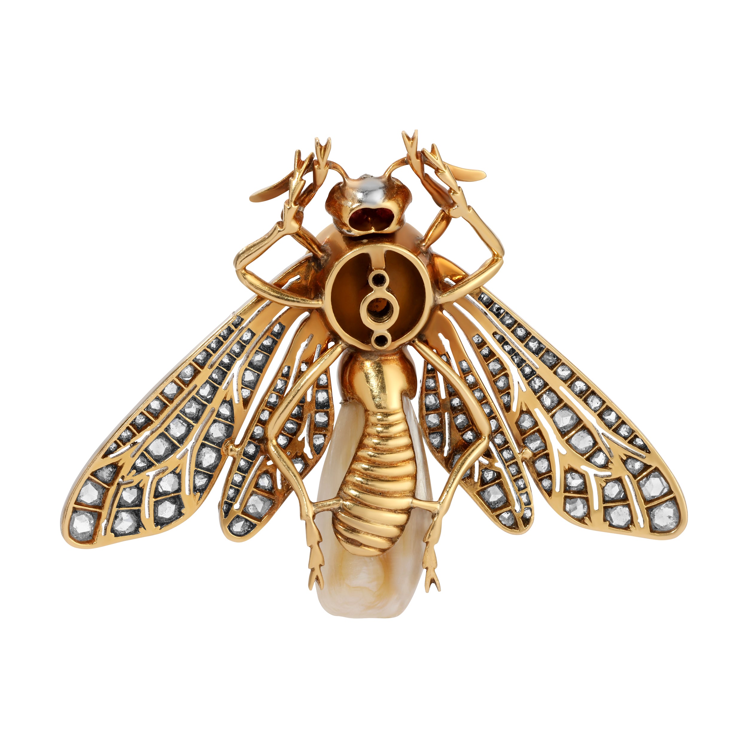 1900s Edwardian Insect Pendant Pendant Roseark Vintage